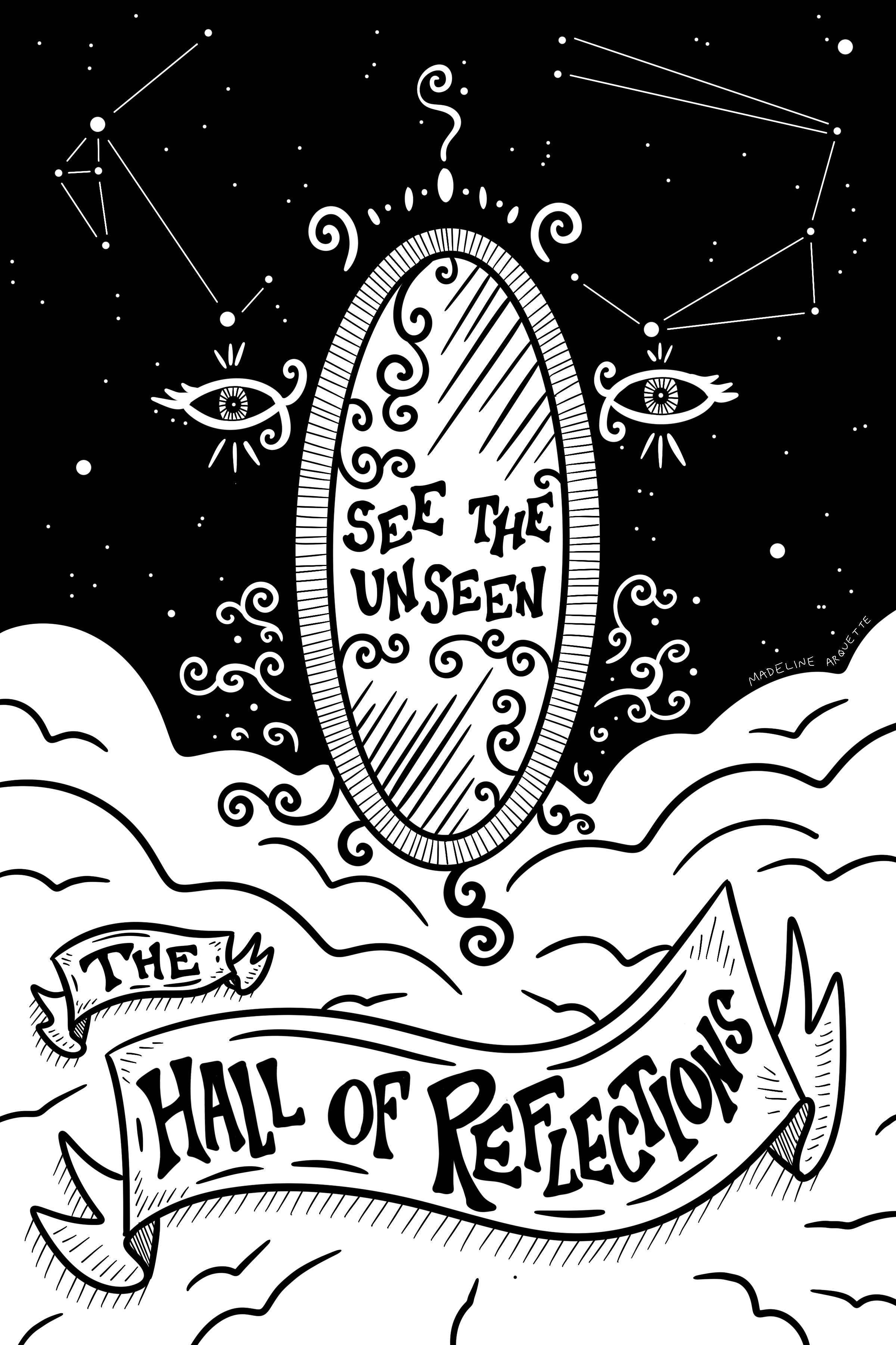 Hall of Reflections illustration by Madeline Arquette