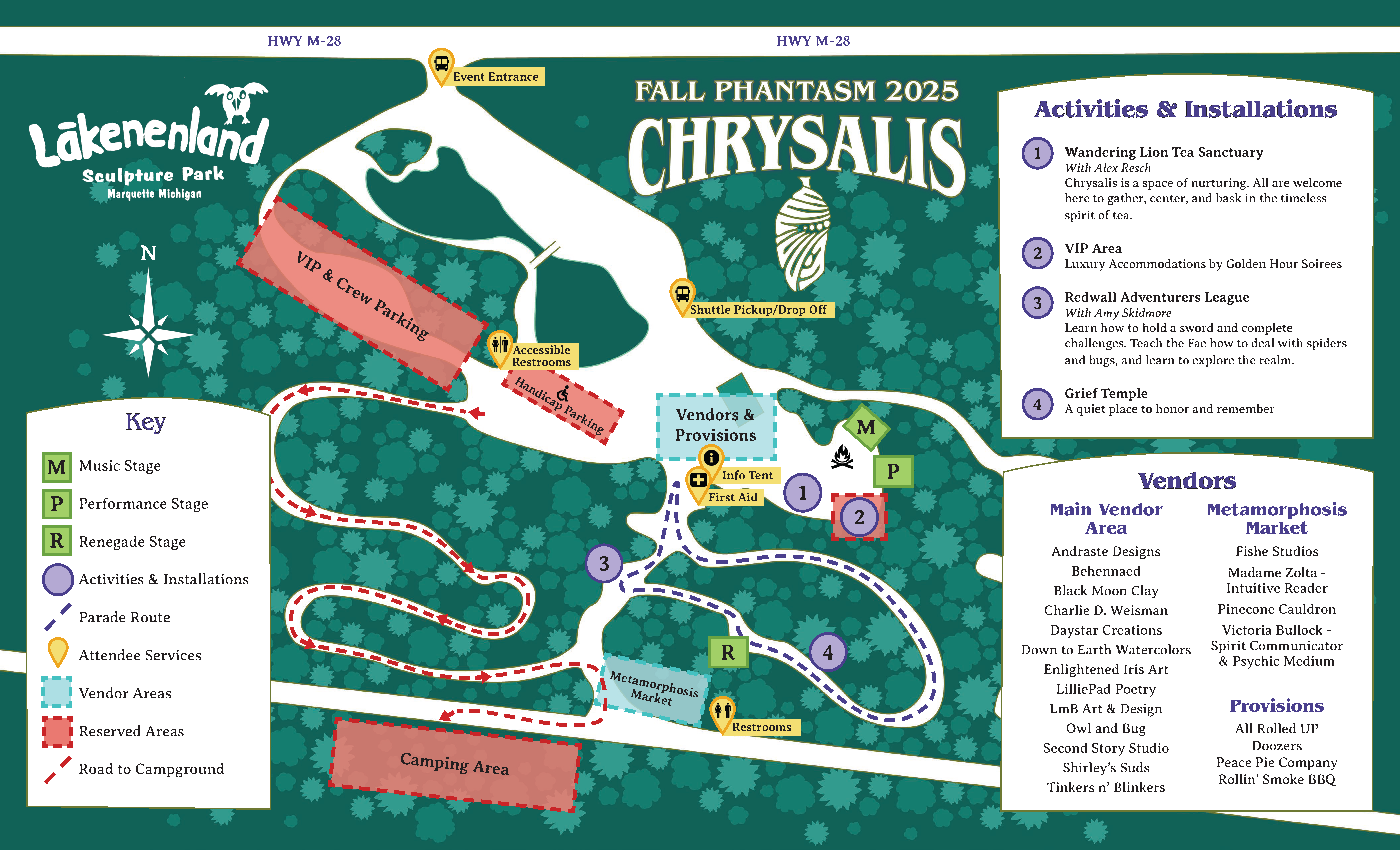 Fall Phantasm 2025 Event Map